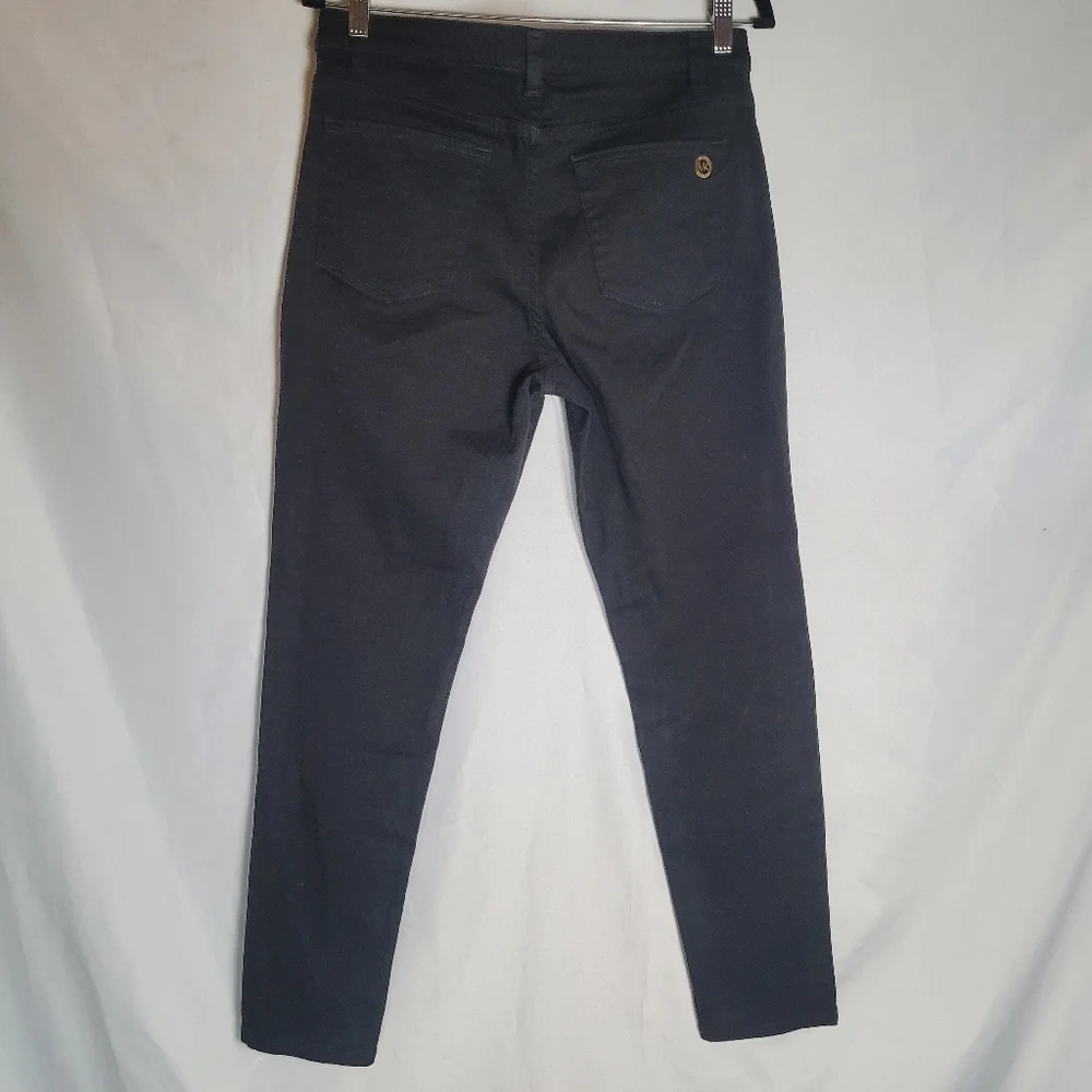 Michael Kors Izzy Skinny Black Jeans Women's Size 12